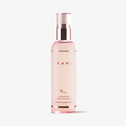 Wrinkle Bounce Collagen Mist Ampoule, Salmon Collagen Infused Face Mist, Long Lasting Hydration Anti Fine Line Firming Spray, On The Go Makeup Setting Korean Skin Care